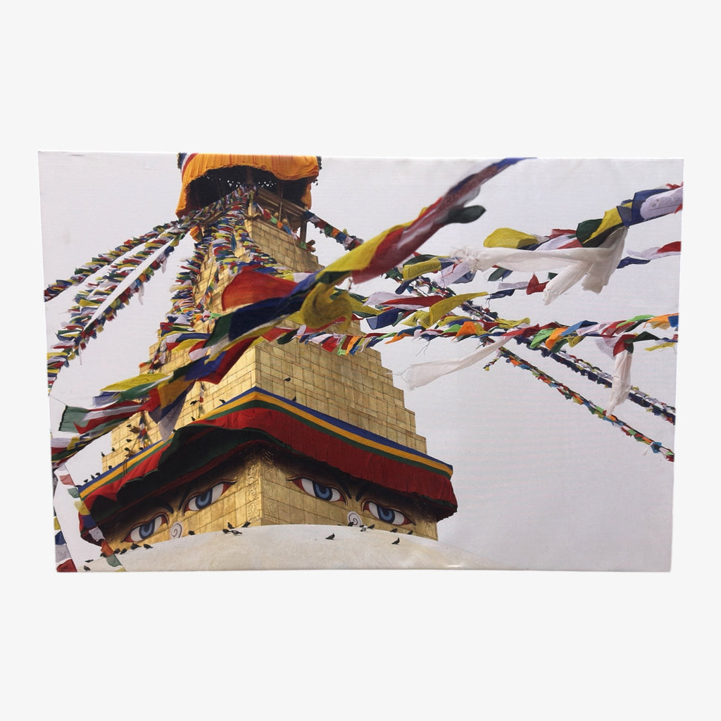 Boudhanath Stupa Canvas Wall Art 24" x 36"