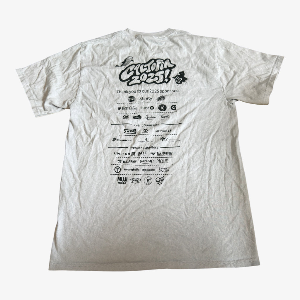 UC Berkeley "Caltopia 2025!" T-Shirt Grey Size: S