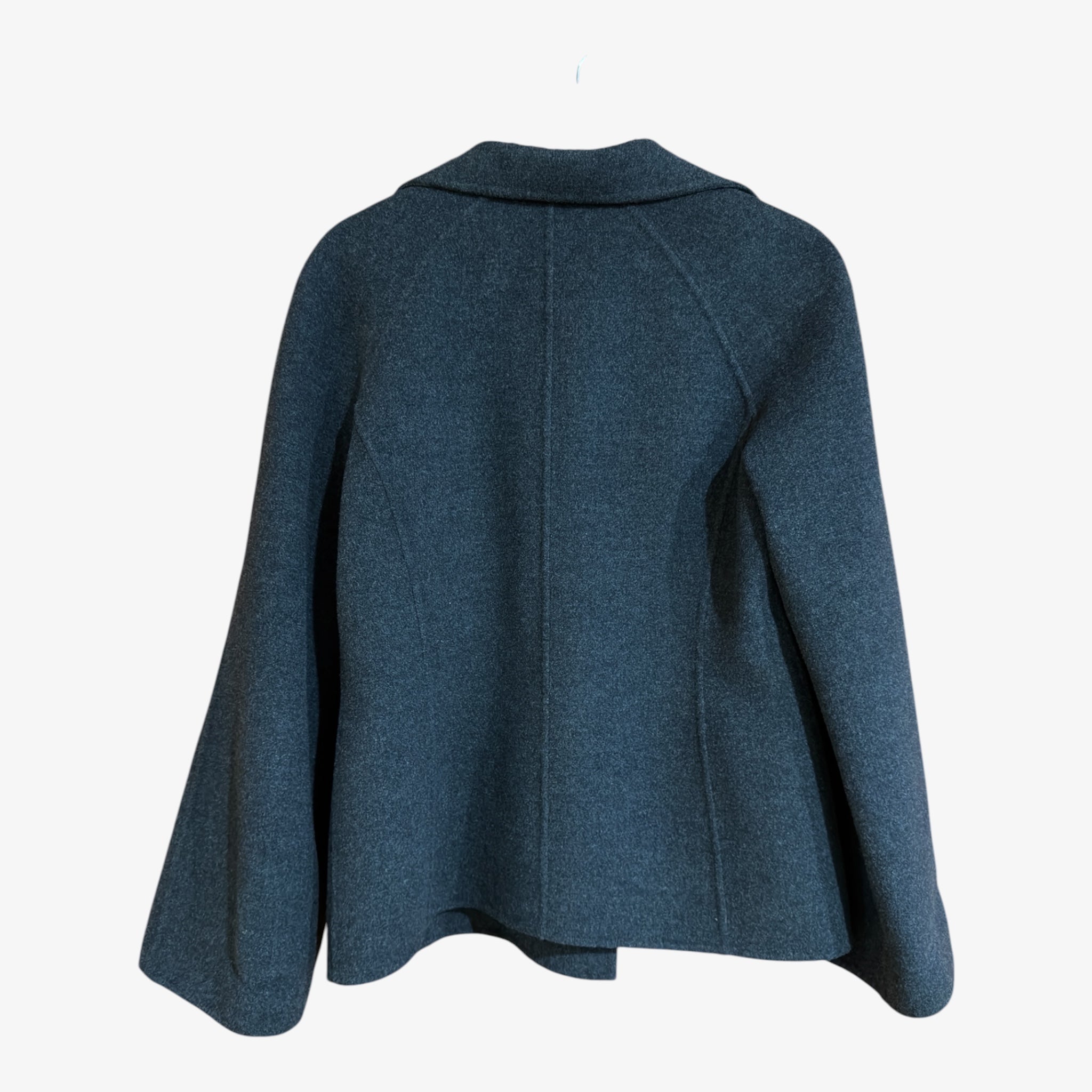 Linda Allard Ellen Tracy Classic Wool Swing Coat Size: 8