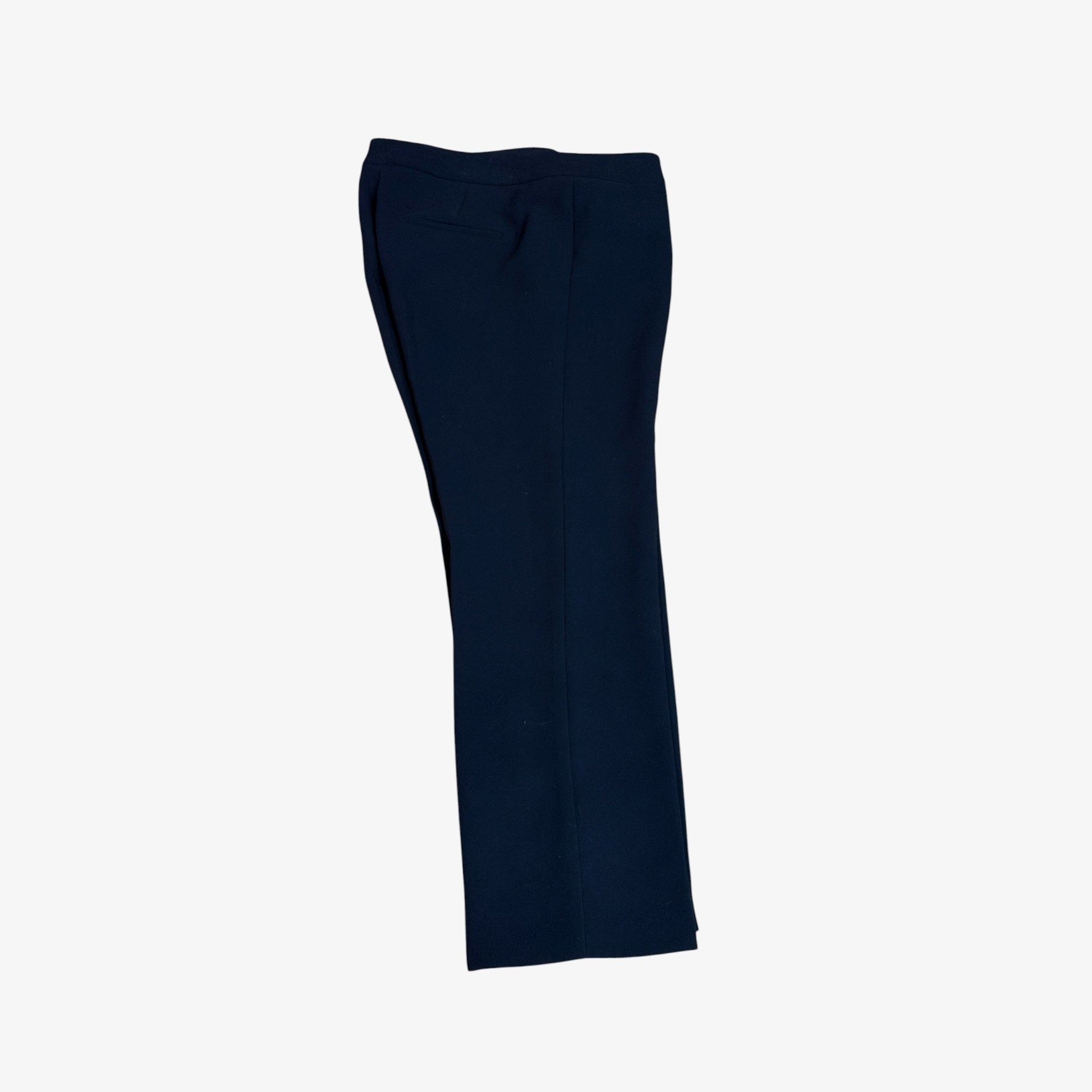Women's Black Wide Leg Trousers Size: 4