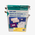 Avery® Pres-A-Ply Copier Labels, 1 x 2-3/4, White, 3300/Box AVE30400