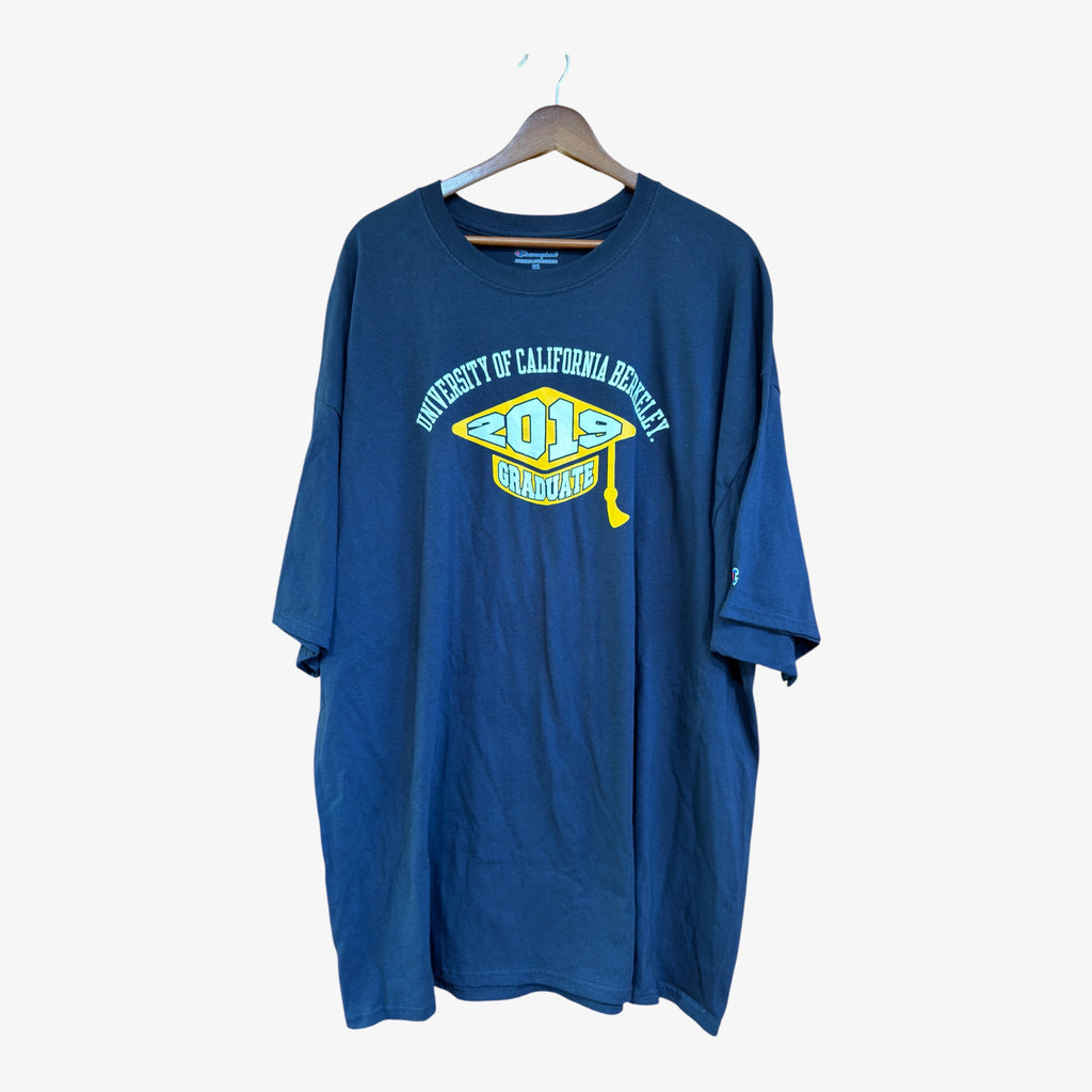 Champion University of California Berkeley 2019 Graduate T-Shirt Blue