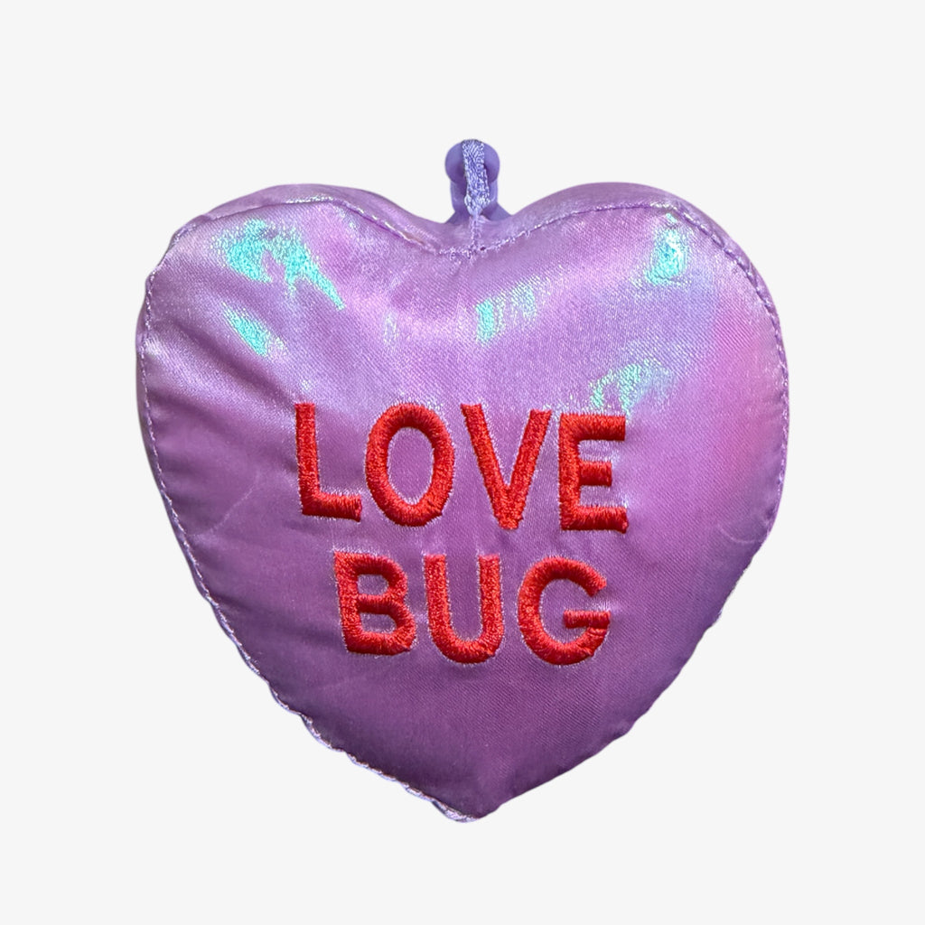 Sweethearts Love Bug Valentine's Plush Backpack Clip