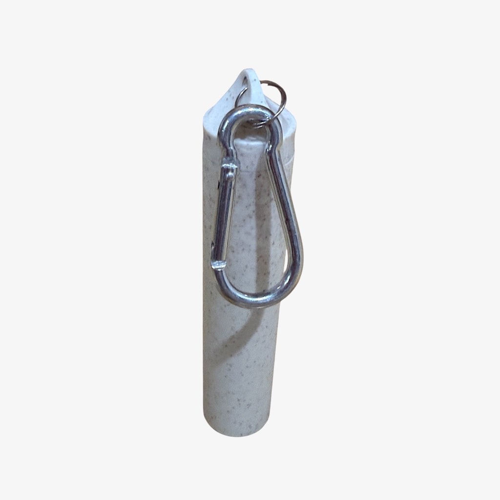 GrubHub Plastic Reusable Straw Keychain