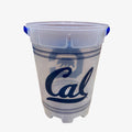 Cal Plastic Drink Ice Bucket with Blue Handle