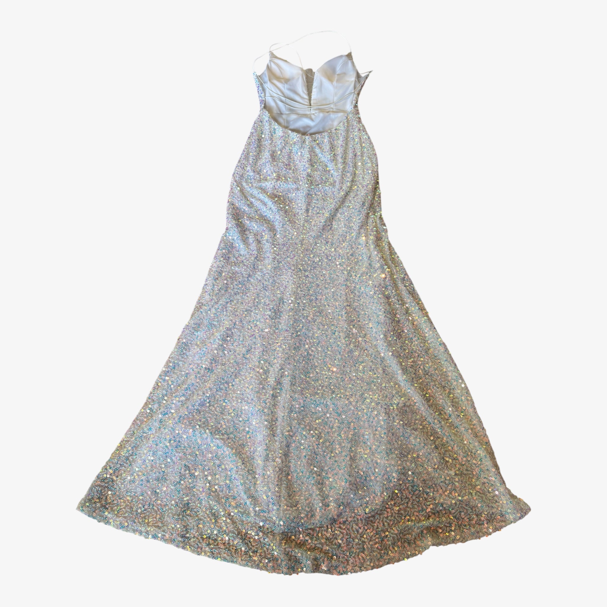 Adeline Formal Sequin Strappy Mermaid Dress from Windsor Size: M