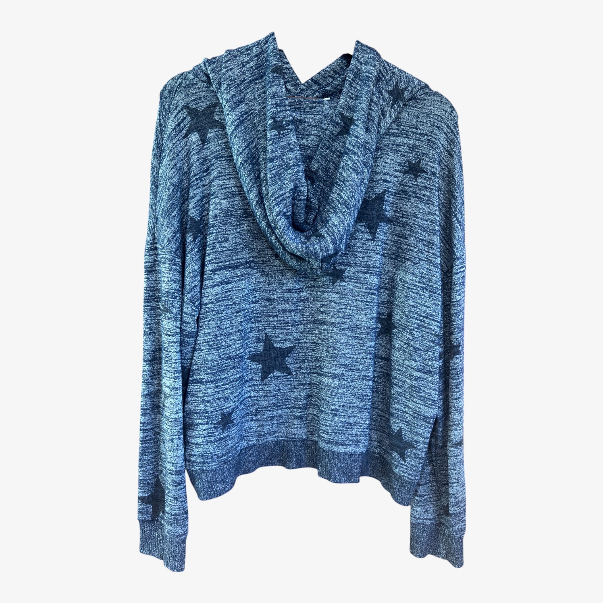 Gap Women's Blue Star Hoodie Sweater Size: L