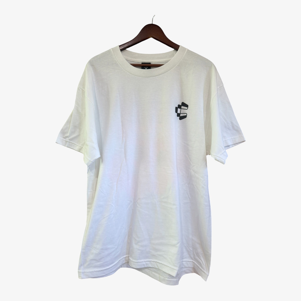 Hanes Graphic Men's Heavyweight Cotton T-Shirt White Size: L