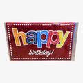 Daiso "Happy Birthday" Card w/Envelope 5" x 8"