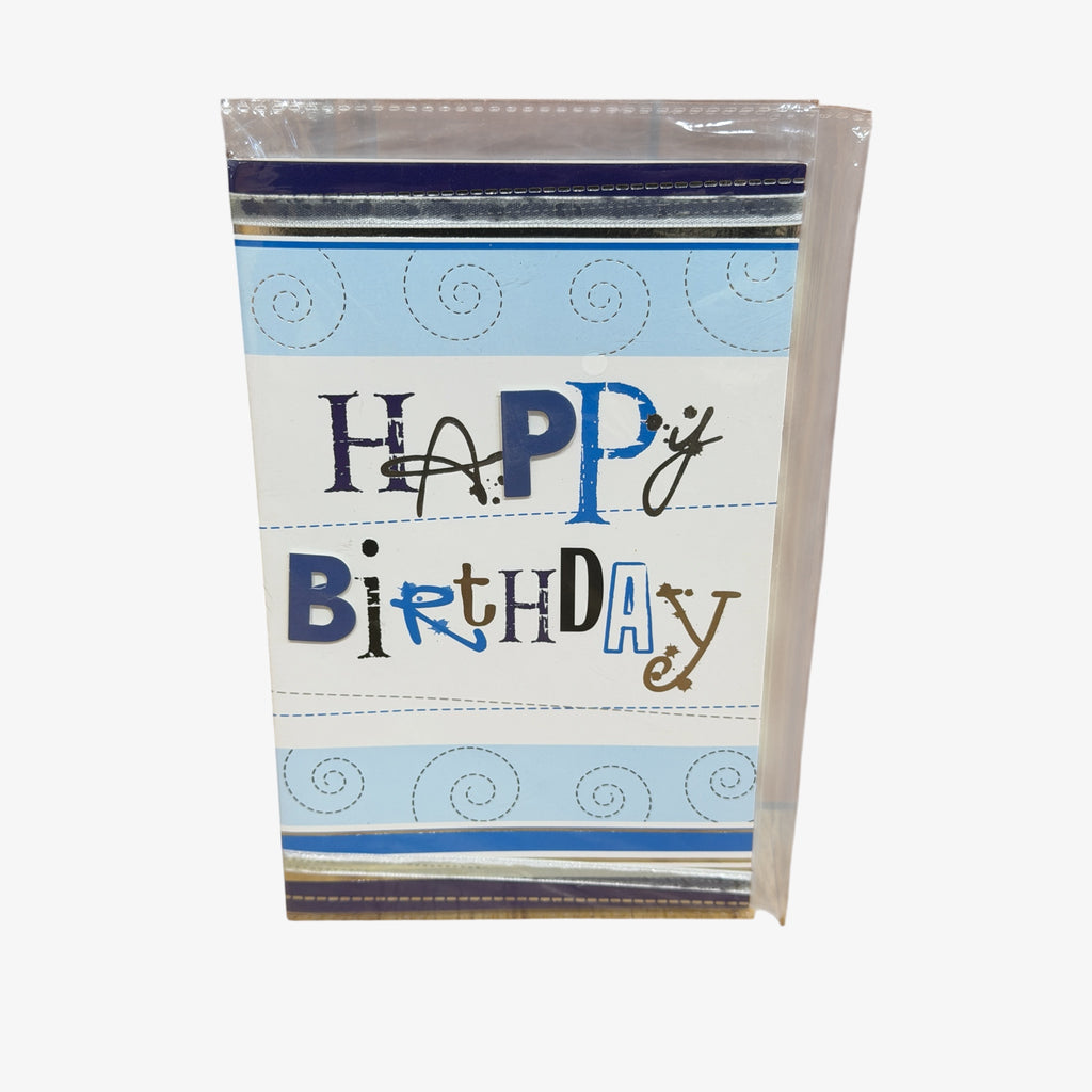 Daiso "Happy Birthday" Card 5" x 8"