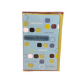 Daiso Paper Craft Modern Square Design "Happy Birthday" Card With Envelope 5" x 8"