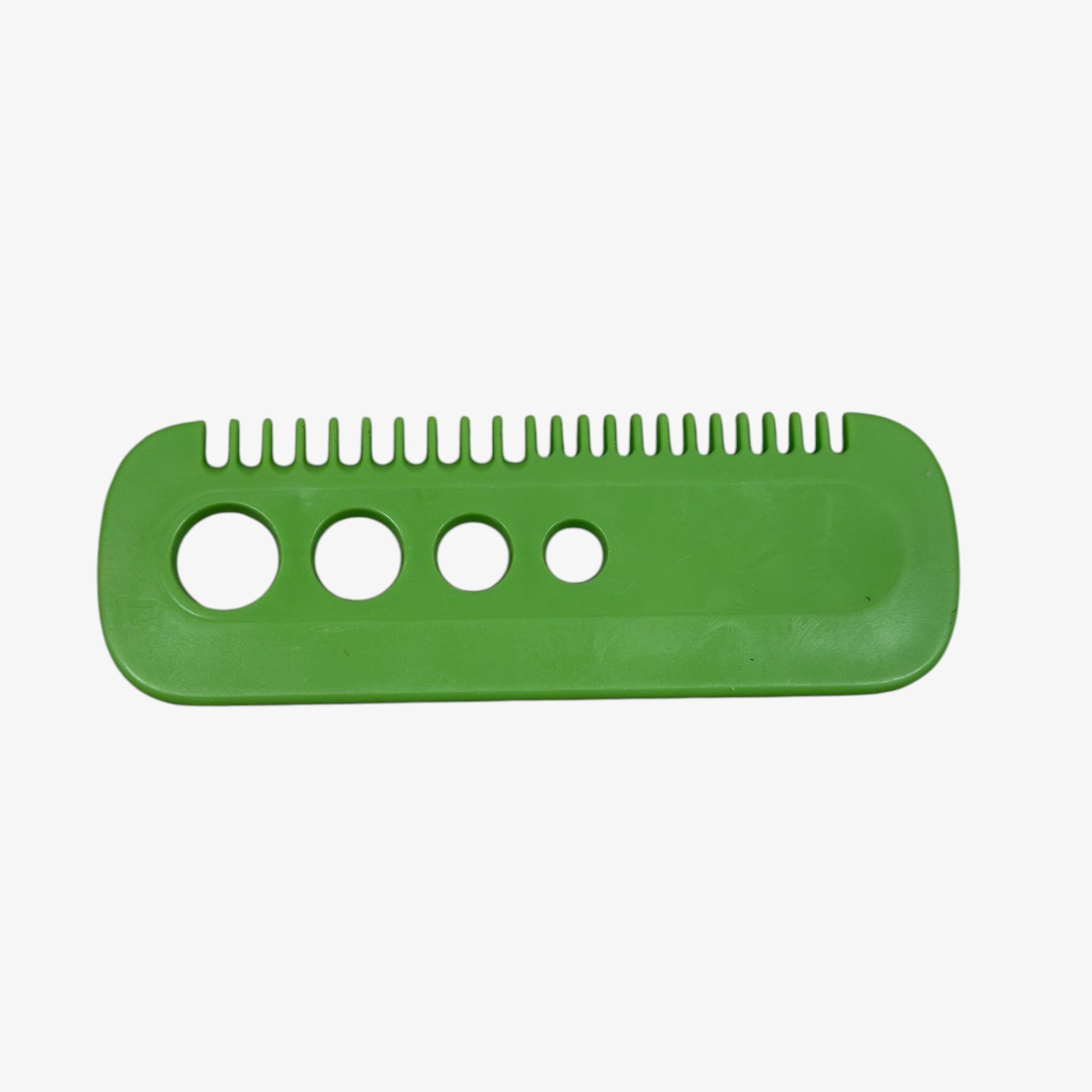 Green Plastic Herb Stripping Tool and Leaf Separator