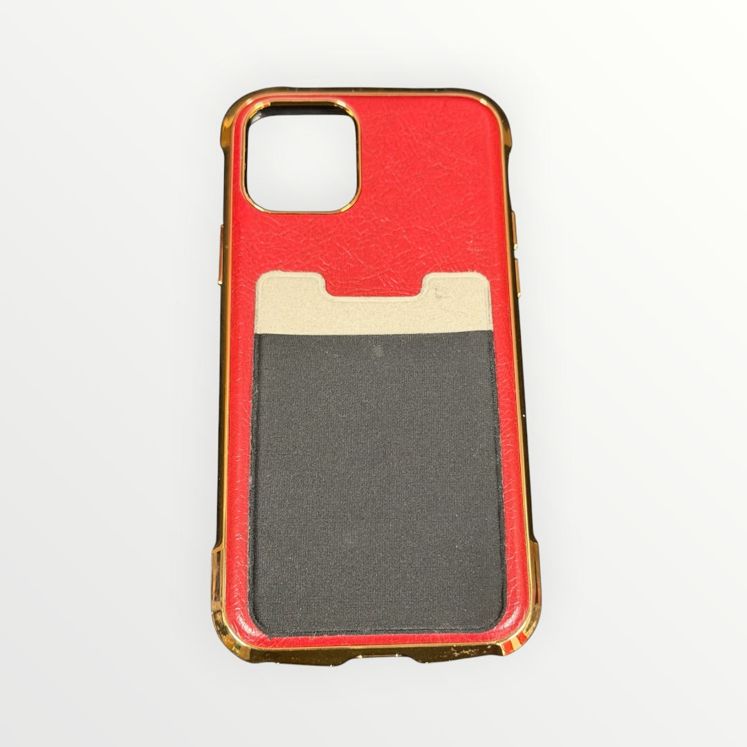 Red Iphone 14 Wallet Case