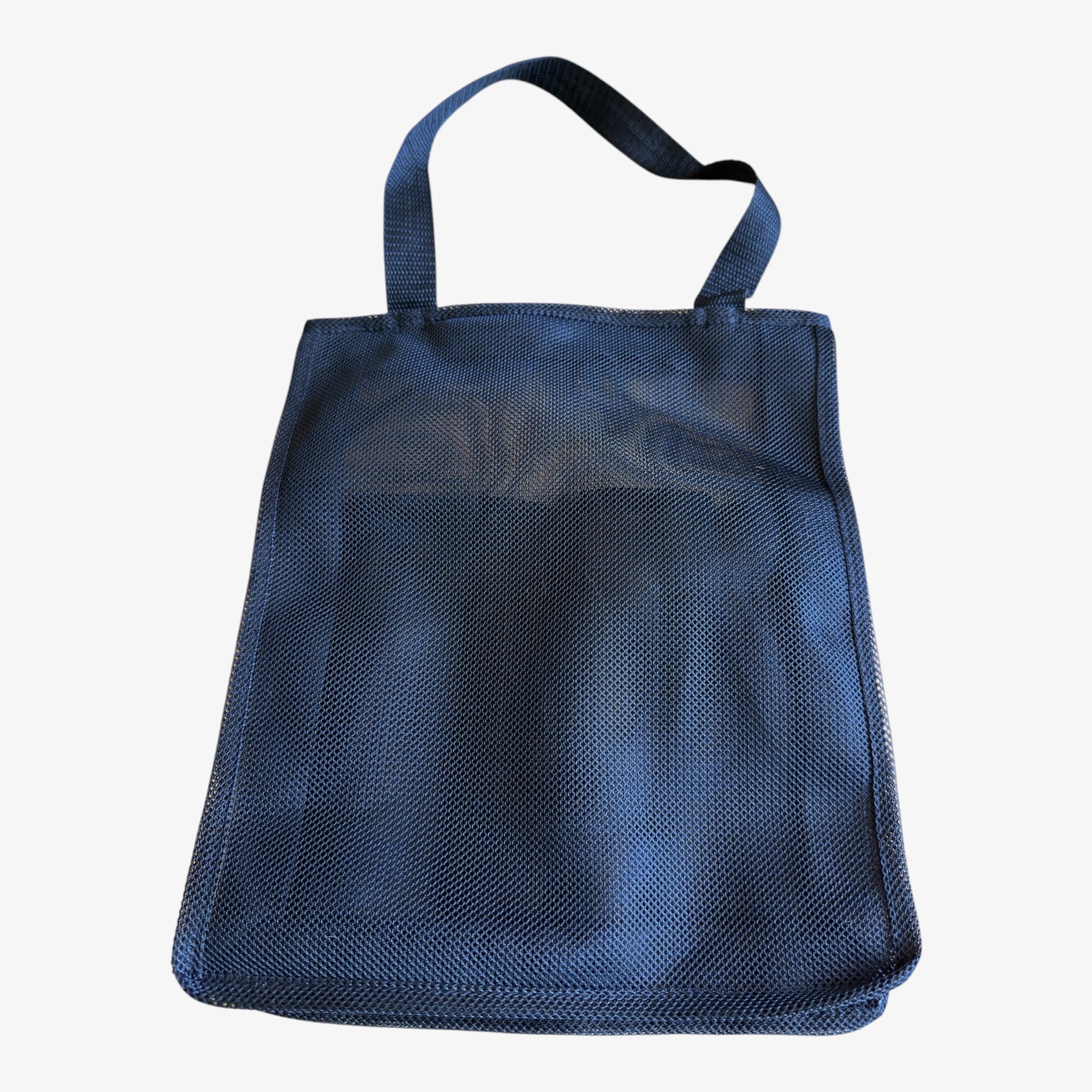 Black Mesh Shower Caddy Tote Bag 9.5" x 11"