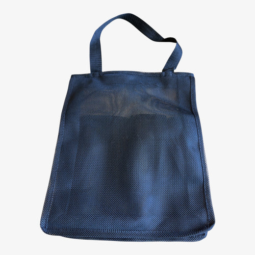 Black Mesh Shower Caddy Tote Bag 9.5" x 11"