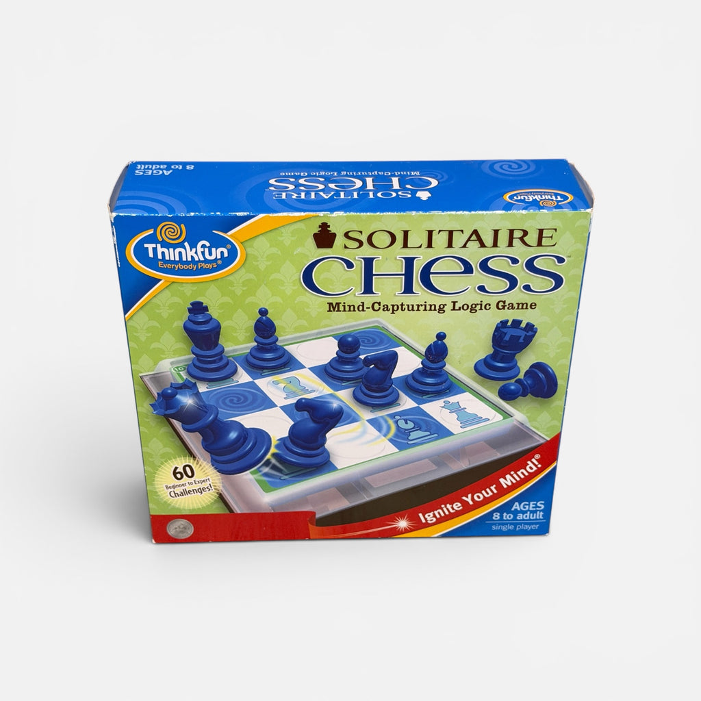 ThinkFun Solitaire Chess Magnetic Travel Puzzle