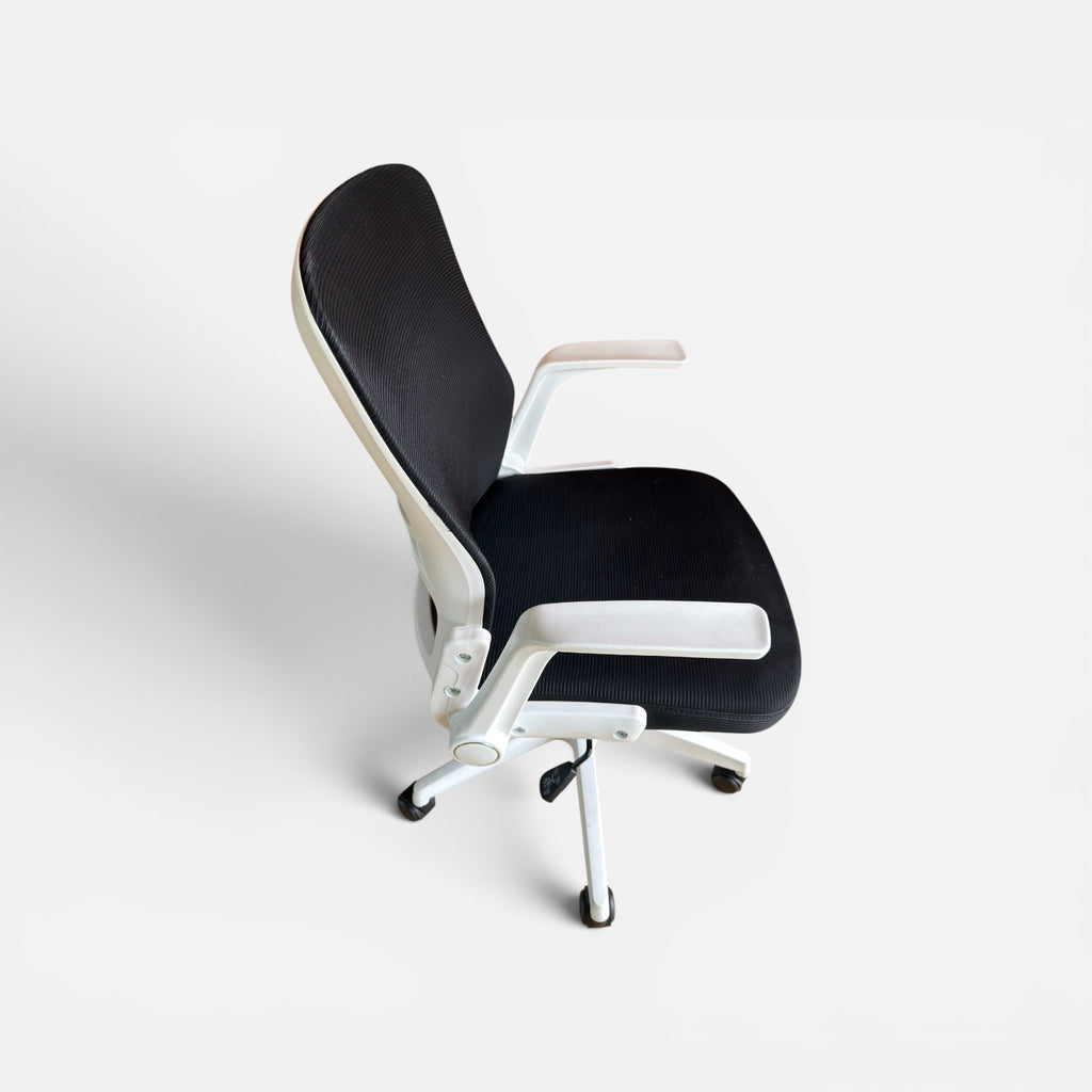 Sytas Office Chair Ergonomic Desk Chair Computer Task Mesh Chair with Flip-up Arms Lumbar Support and Adjustable Height