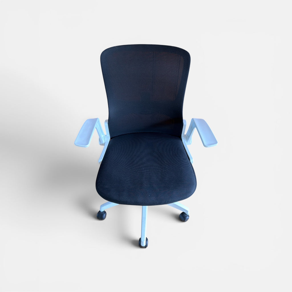 Sytas Office Chair Ergonomic Desk Chair Computer Task Mesh Chair with Flip-up Arms Lumbar Support and Adjustable Height