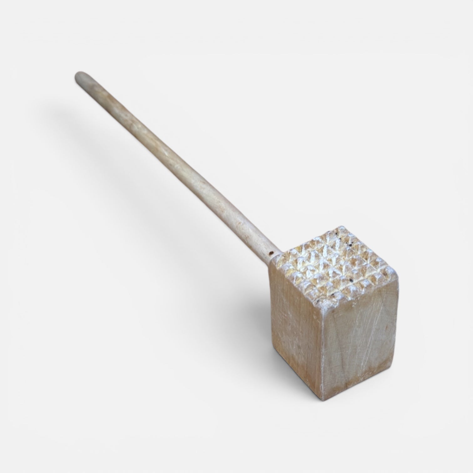 Primitive Wooden Meat Tenderizer Mallet