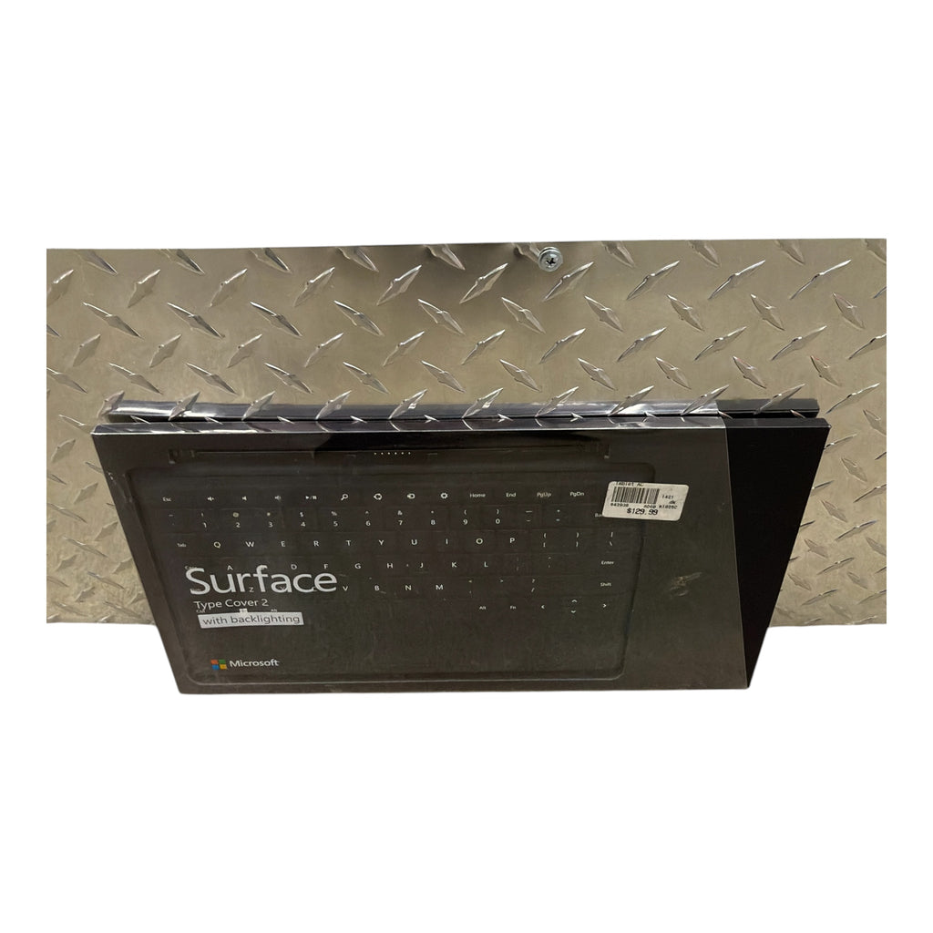 Microsoft Surface Type Cover 2 in Black with Backlighting