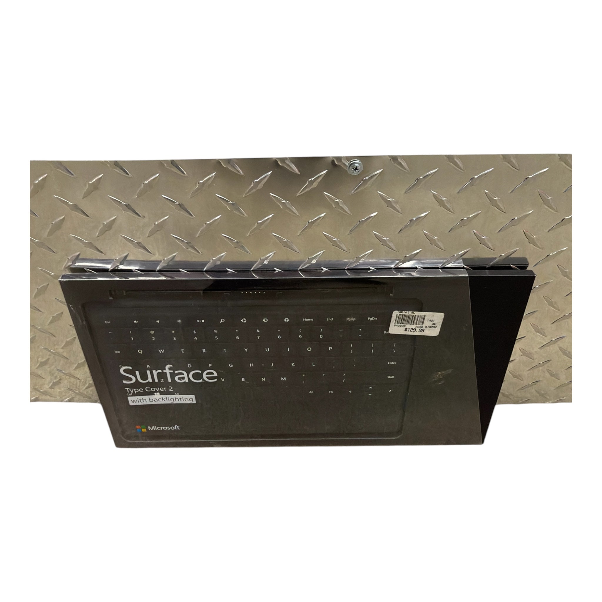 Microsoft Surface Type Cover 2 in Black with Backlighting