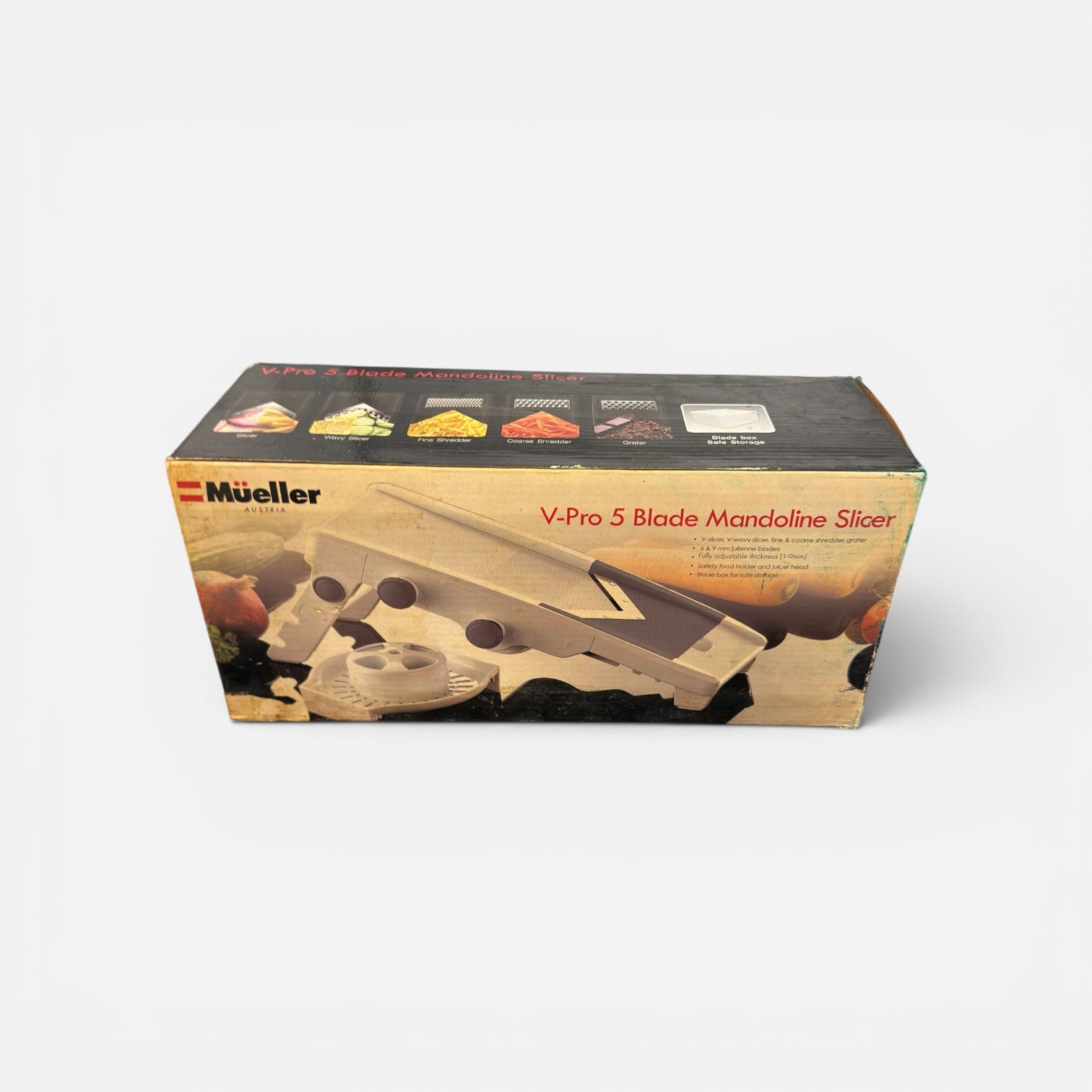 Mueller Austria V-Pro 5 Blade Mandoline Slicer