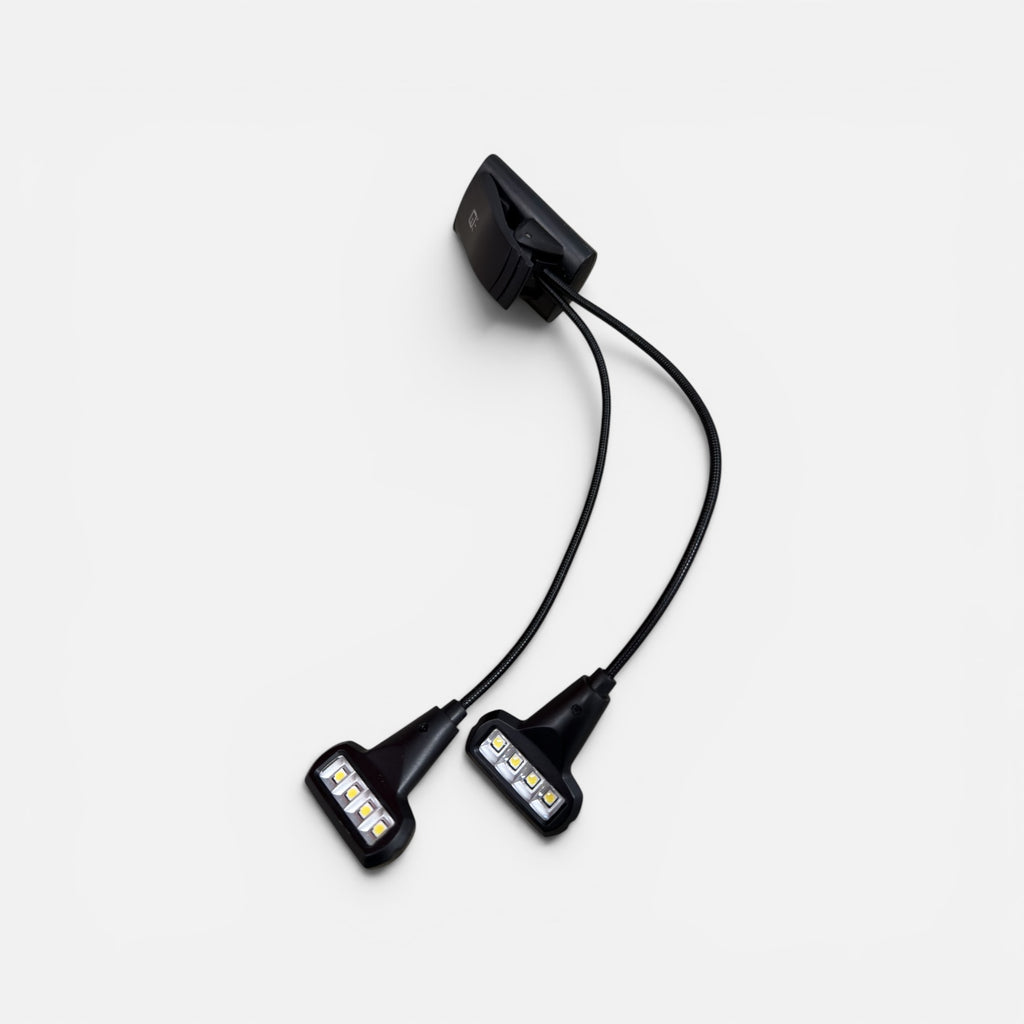 Double-Headed LED Clip-on Music Stand Light