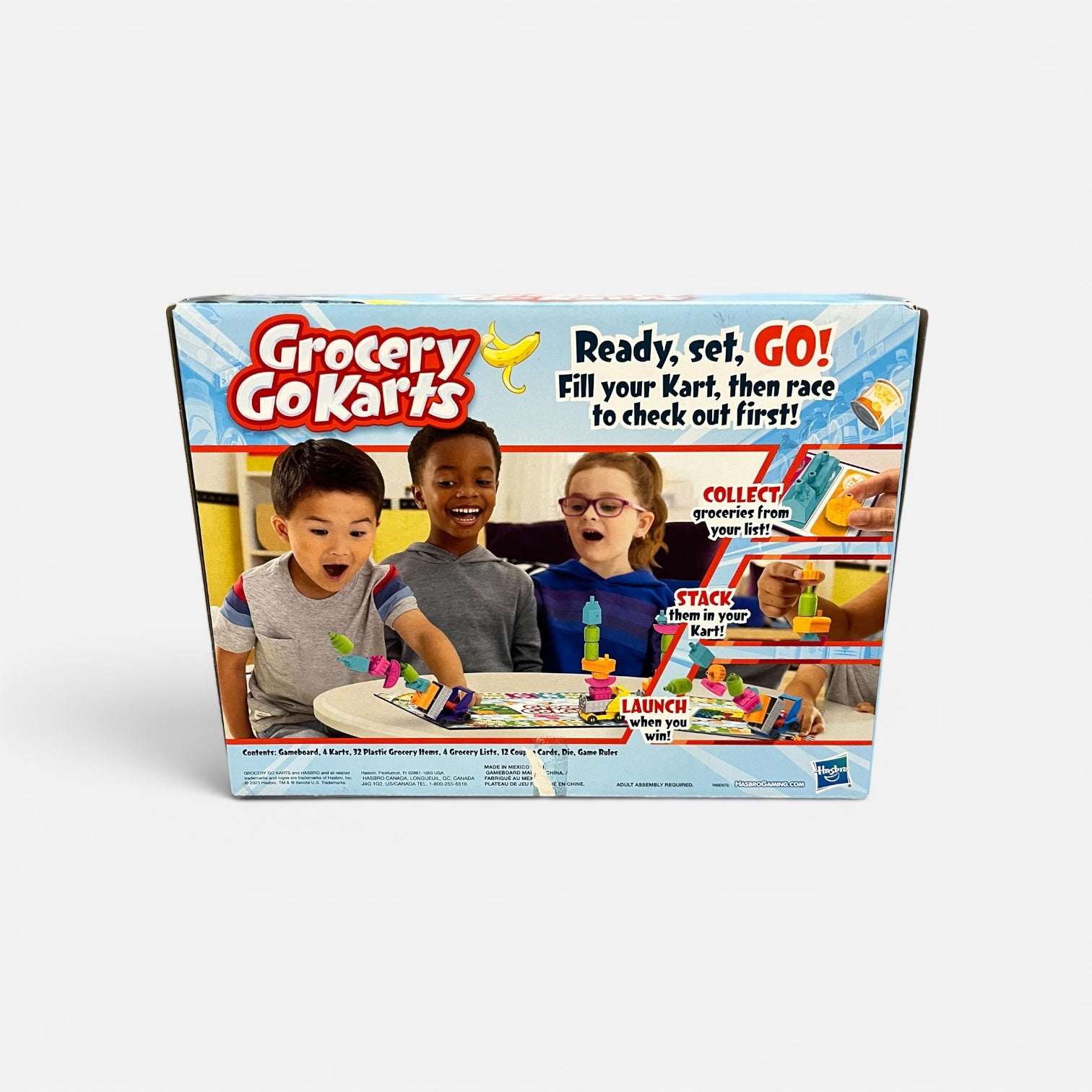 Grocery Go Karts Board Game