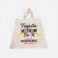 "Tequila Made Me Do It" Canvas Tote Bag 14.5" x 15.5"