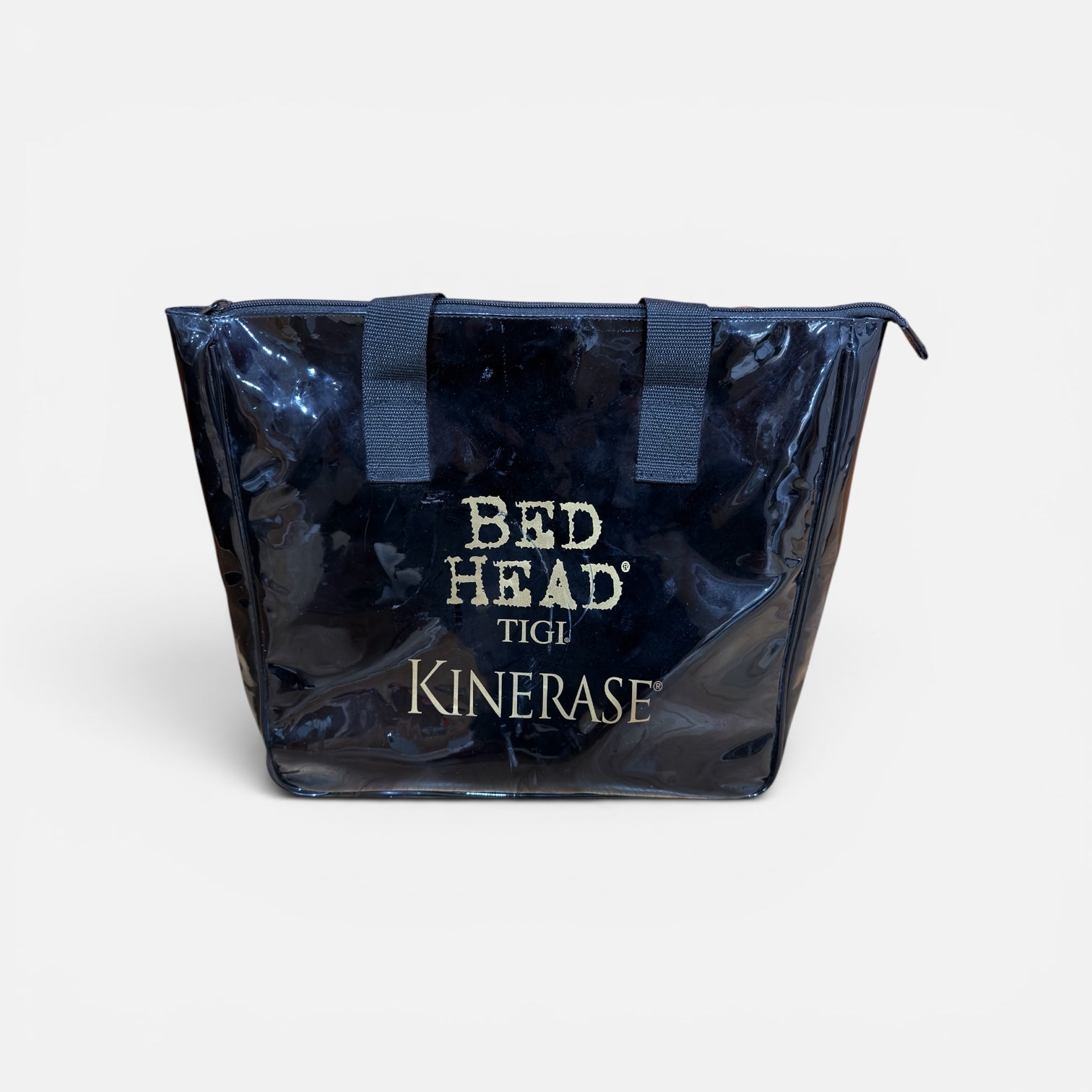 Black 50th Grammy Awards (2008) x Bed Head by TIGI Kinerase Patent Vinyl Tote Bag
