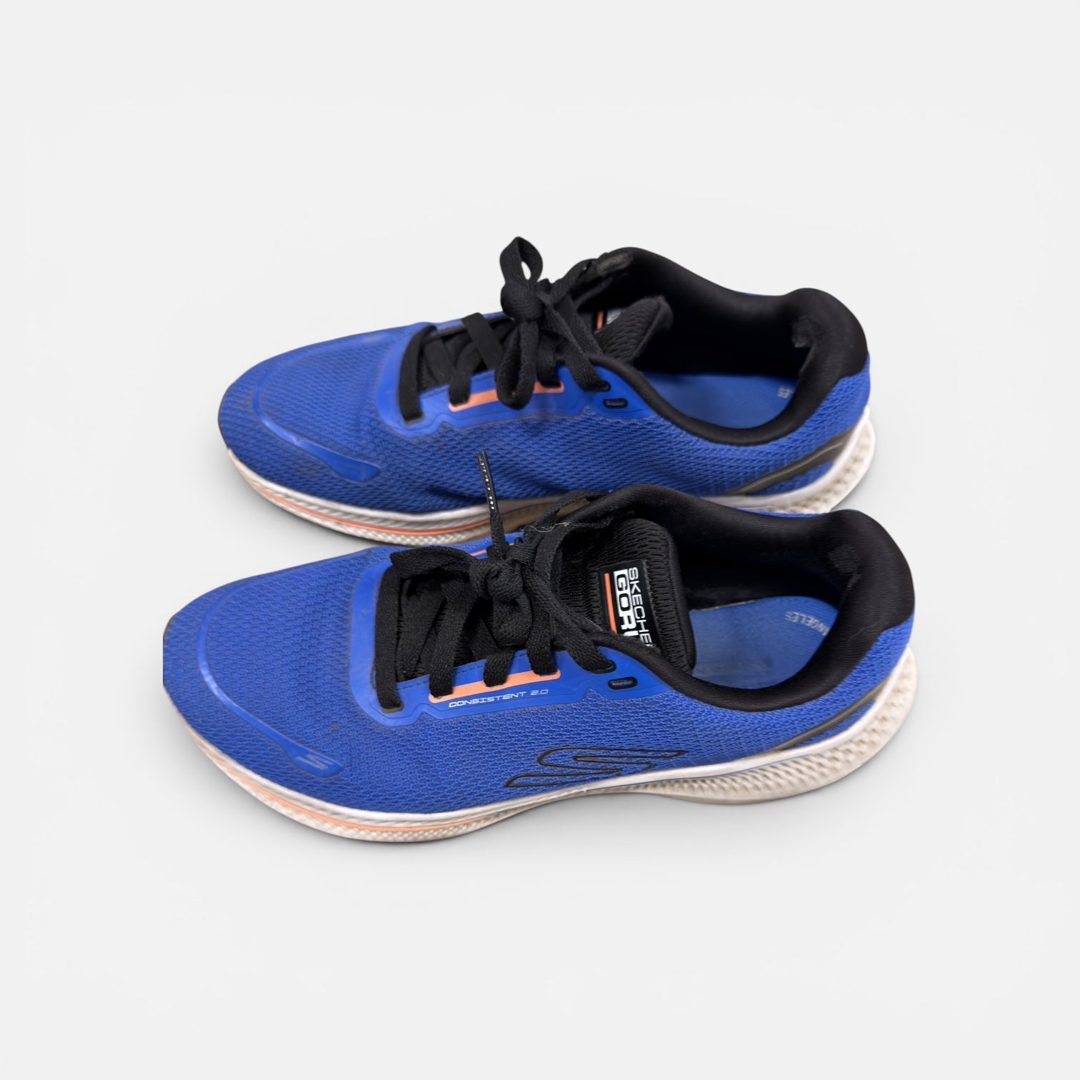 Skechers GO RUN Consistent 2.0 - Flight Crew Athletic Shoes Blue Size: 8.5