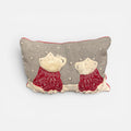 Hallmark Polar Bear Holiday Decorative Pillow 17" x 13"