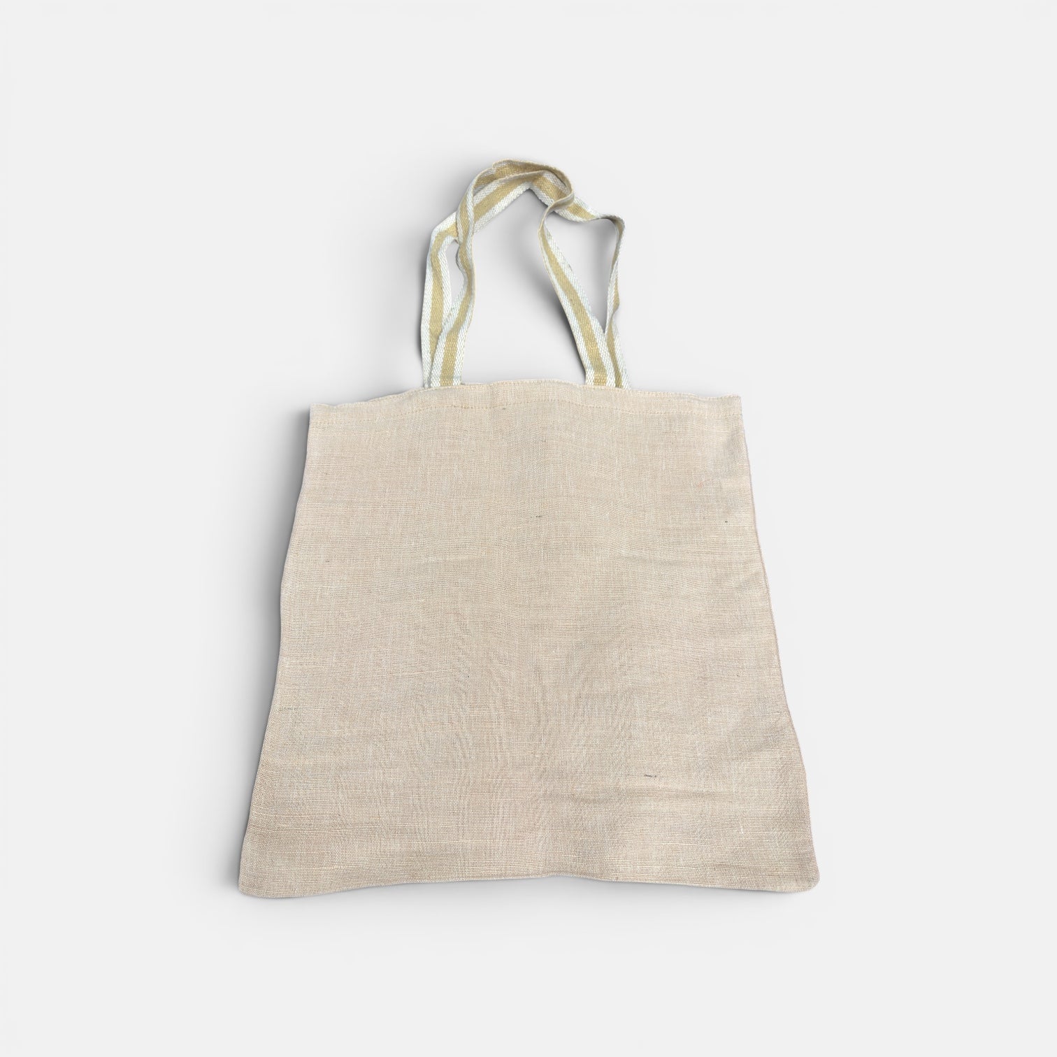 Geometric Golden Bear Cavas Tote Bag 15" x 15"