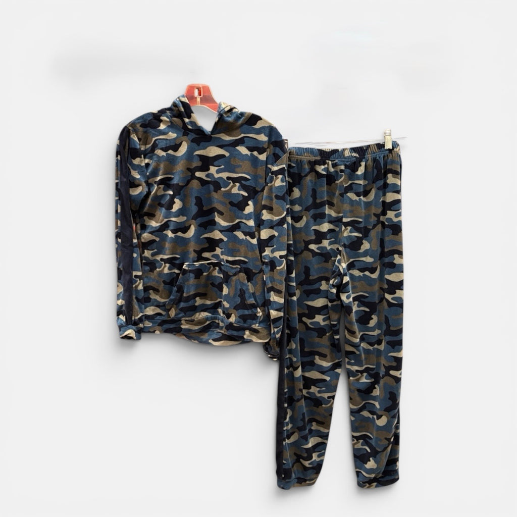 Kids Camouflage Pajama Set Size: L(14-16)