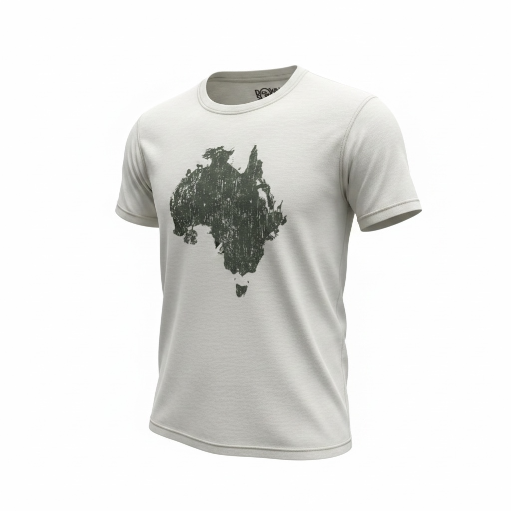 Men's Map of Africa T-Shirt Size: S