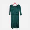 Jessica Howard Jersey Dress Green Size: 6