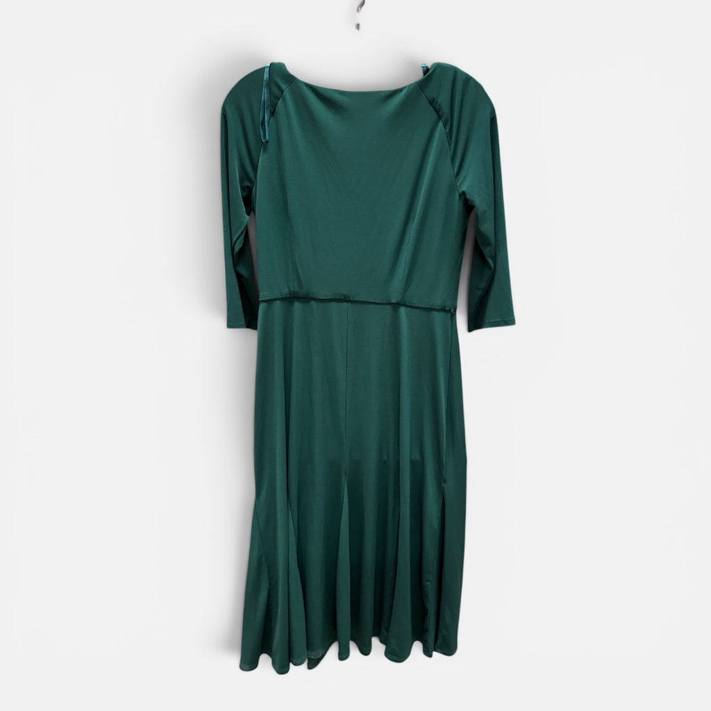 Jessica Howard Jersey Dress Green Size: 6