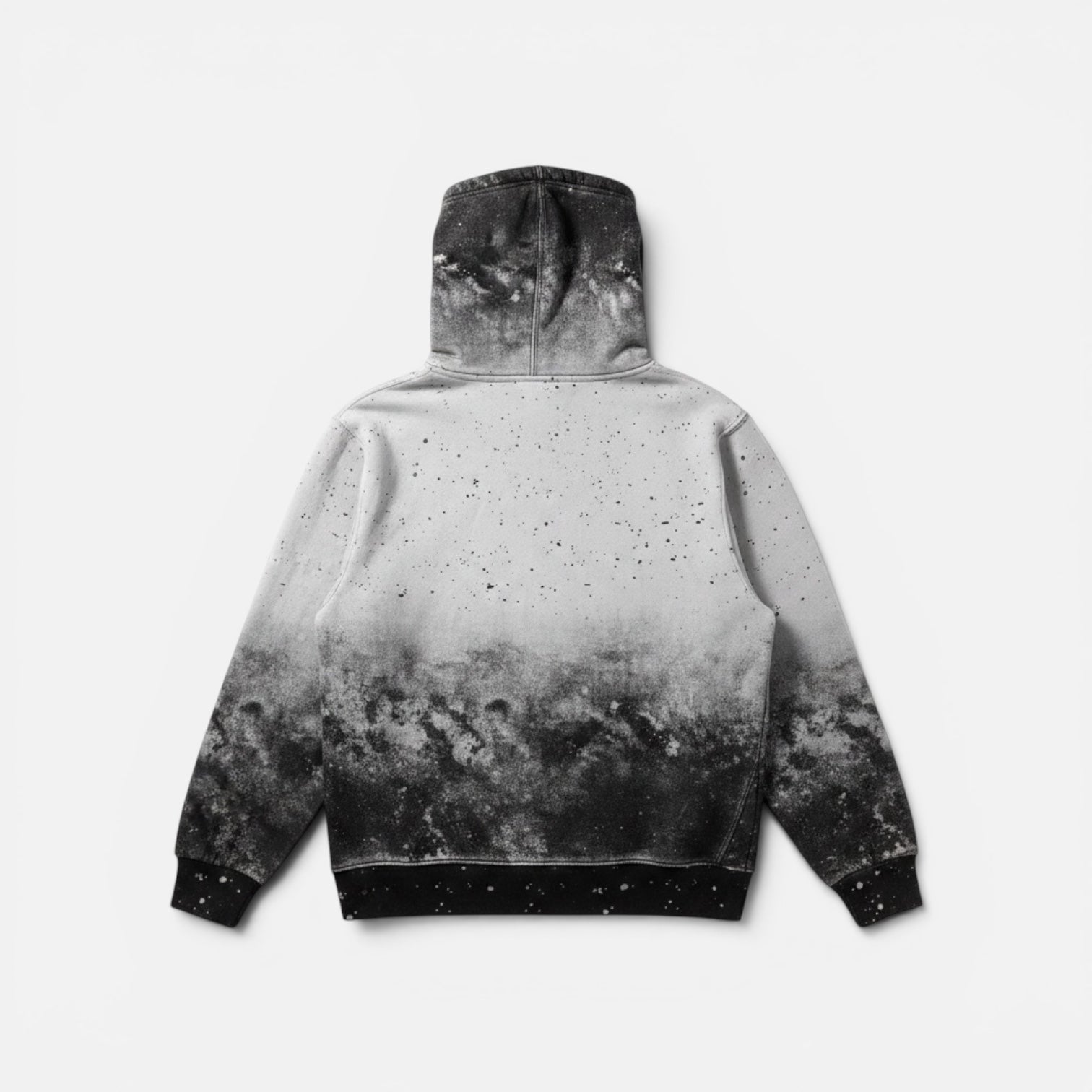San Francisco Hoodie - Galaxy Print Black & White Size: L