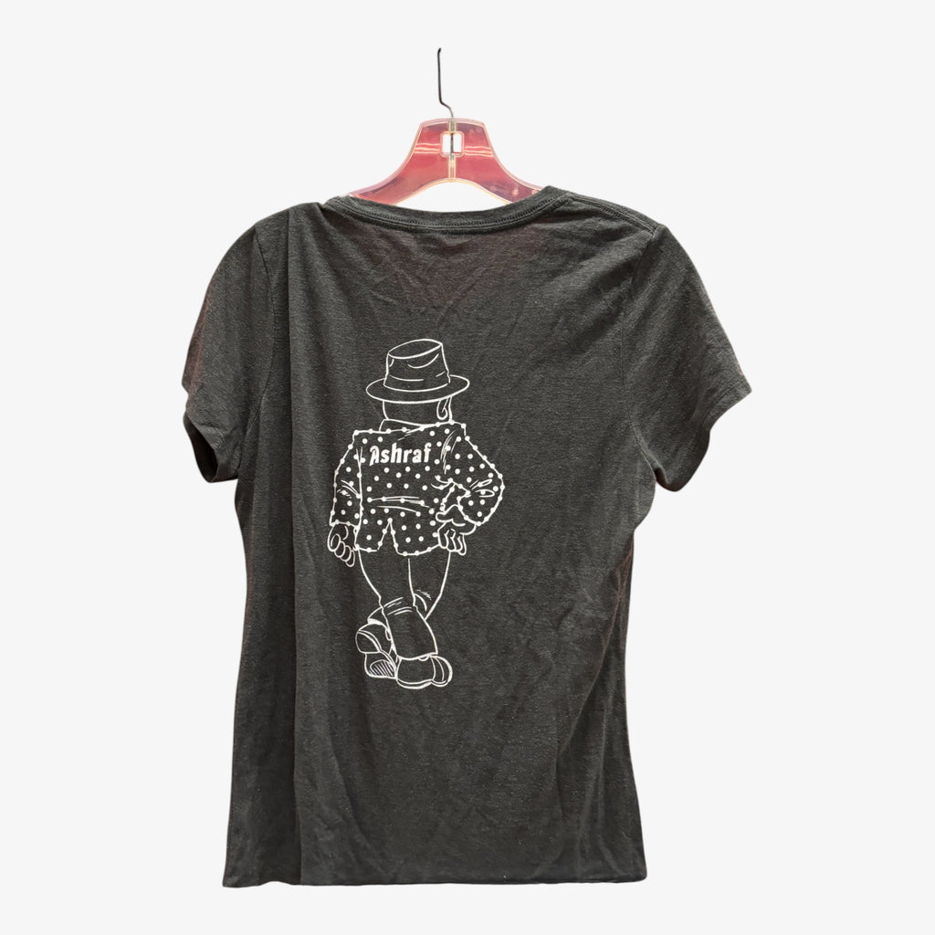 Black Graphic Tee Size: M