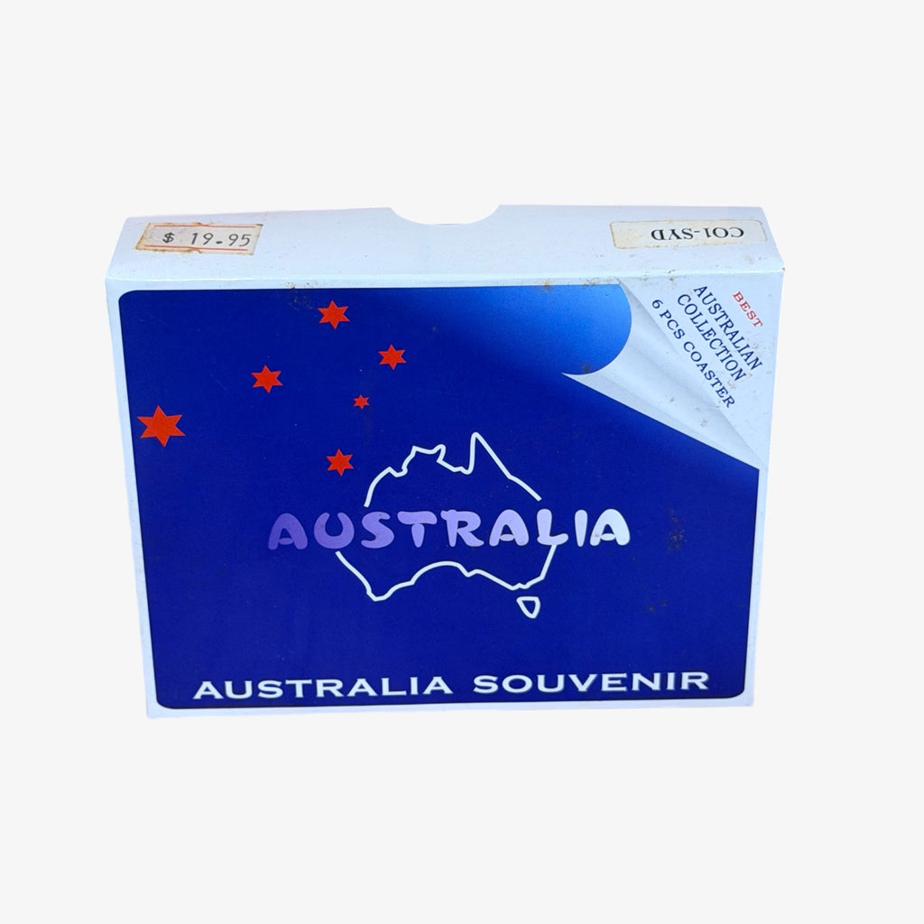 Vintage Sydney, Australia Landmark Souvenir Beverage Coasters Set of 5