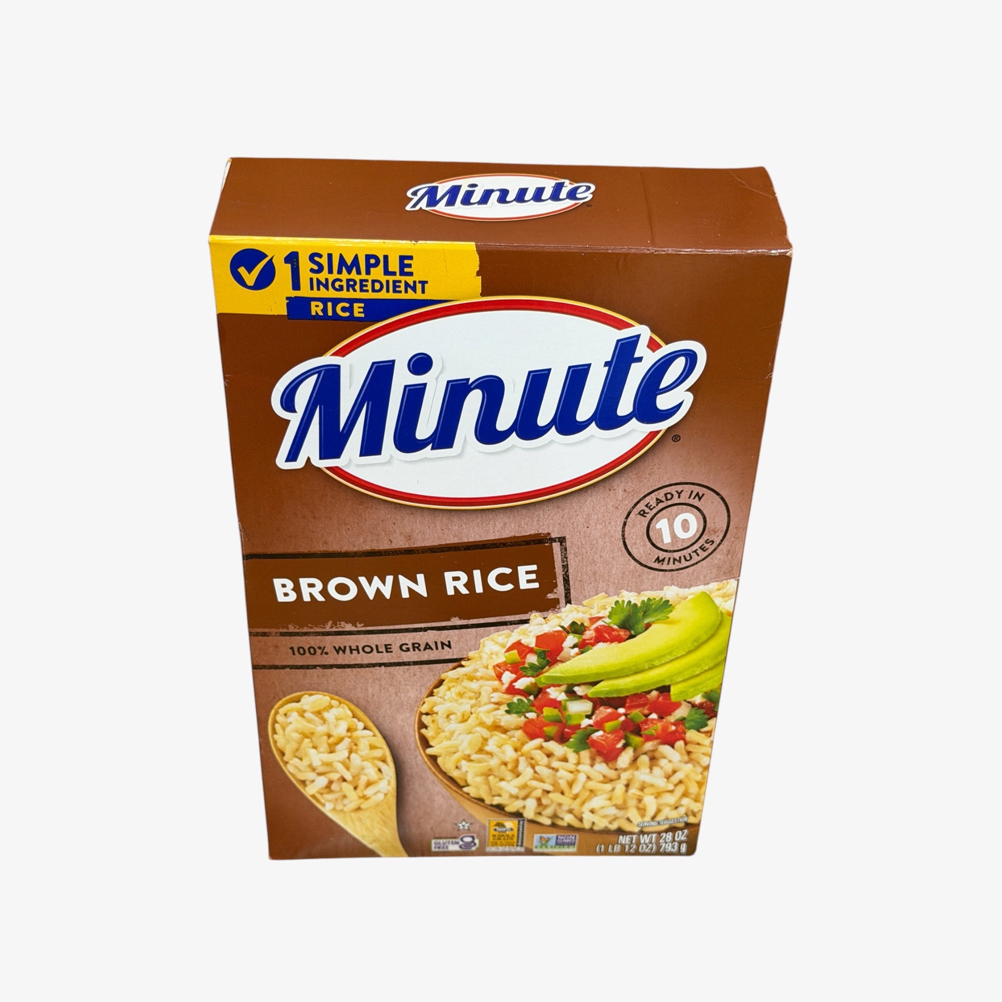 Minute Brown Rice Instant In Box 28 Oz