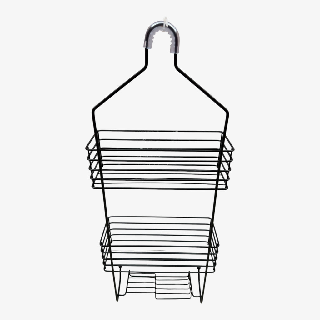Moda at Home Jacob Shower Caddy Matte Black