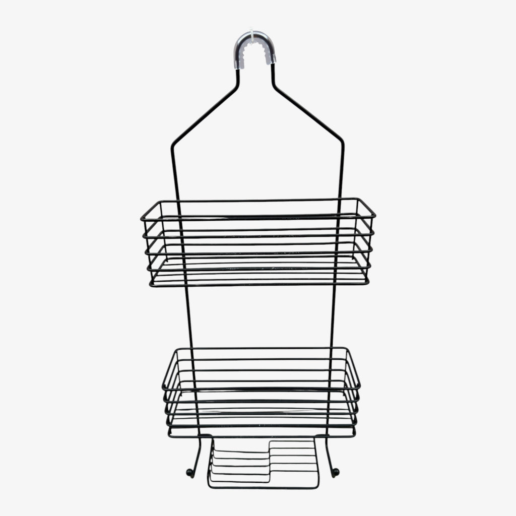 Moda at Home Jacob Shower Caddy Matte Black