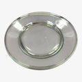 Set of 3 Clear Glass Salad or Dessert Plates 7.5"