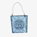 BRUYU5SE "Amazing Grace" Wooden Plaque 6" x 6"