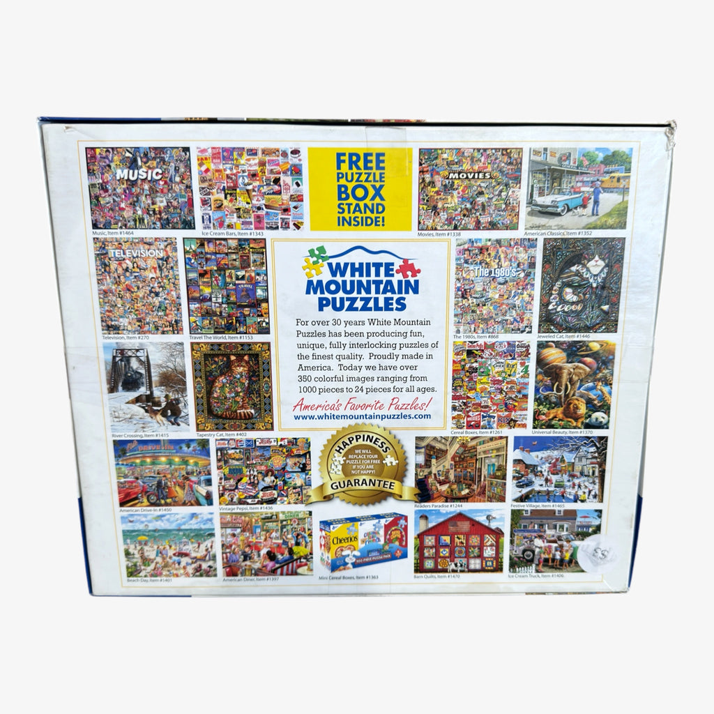 White Mountain Puzzles 1000-piece Jigsaw Puzzle "Best Places in America" 24" x 30"