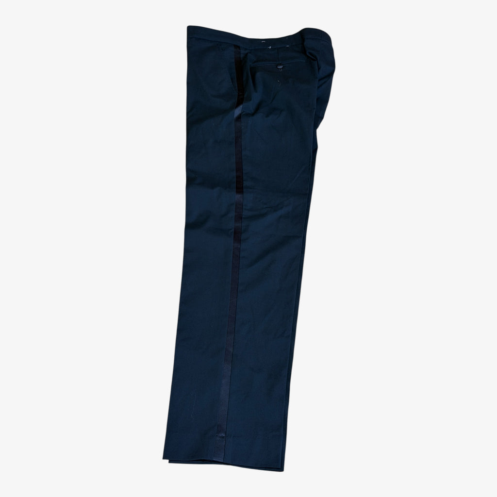 Nautica Men's 2 Piece Modern Fit Suit w/Tuxedo Trousers Black Size: 40L