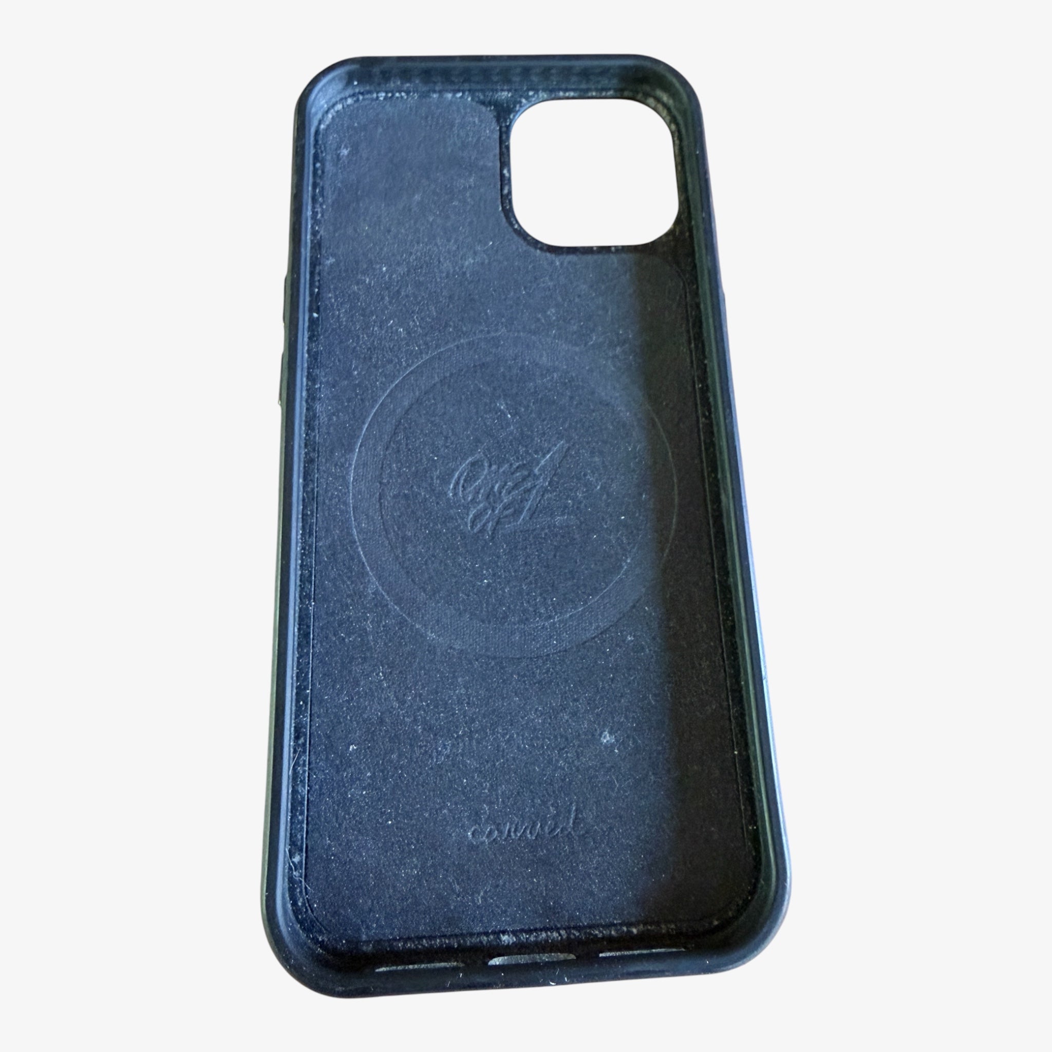 Carved iPhone 14 Pro Wood+Resin Glow In The Dark Magsafe Phone Case