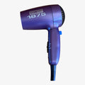 Conair Folding Handle Hair Dryer 1875 2 Heat speed Settings Cool Button Purple