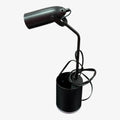 Room Essentials™  Task Table Lamp with Nightlight Ebony Integrated LED Bulb  16.5"H  x 8" Wx 4"D